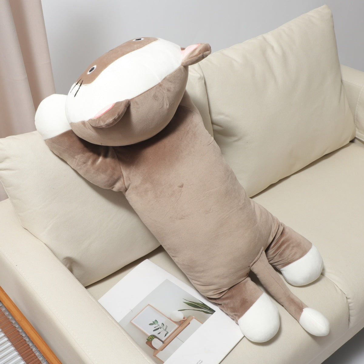 Long Cat Plush Pillow