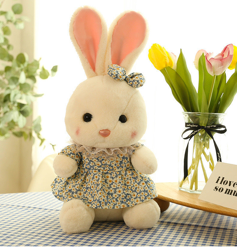 Rabbit Plush Throw Pillow