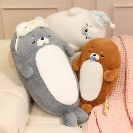 Seal Plush Throw Pillow