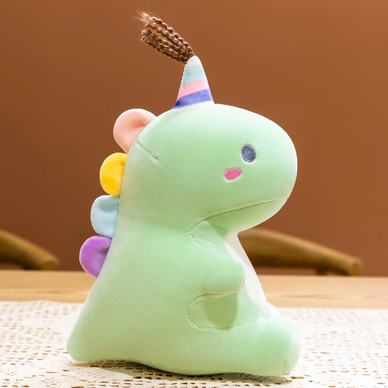 Party Dino Plush Pillow