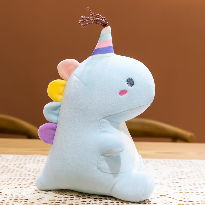 Party Dino Plush Pillow