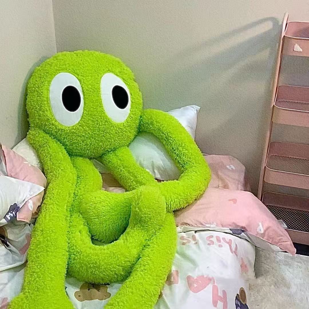 Oversized Plush Octopus Pillow
