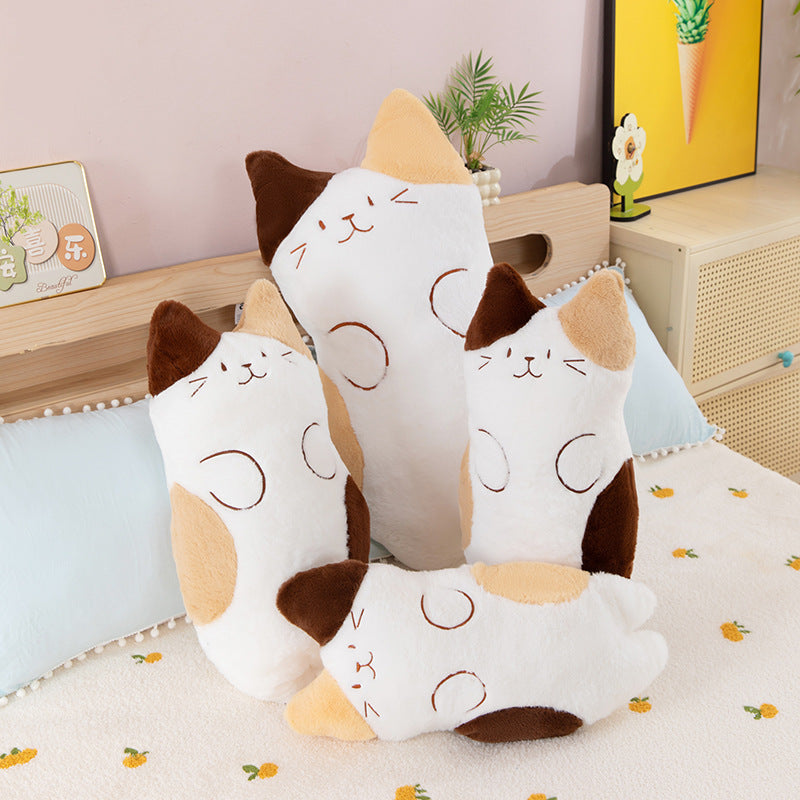 Minimalist Cat Plush Pillow