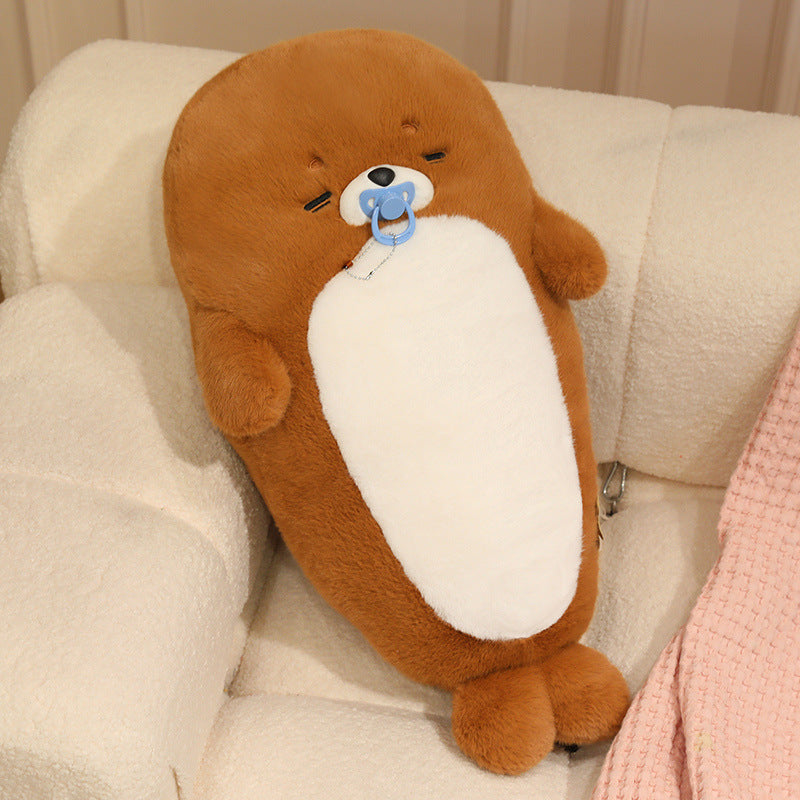 Seal Plush Throw Pillow