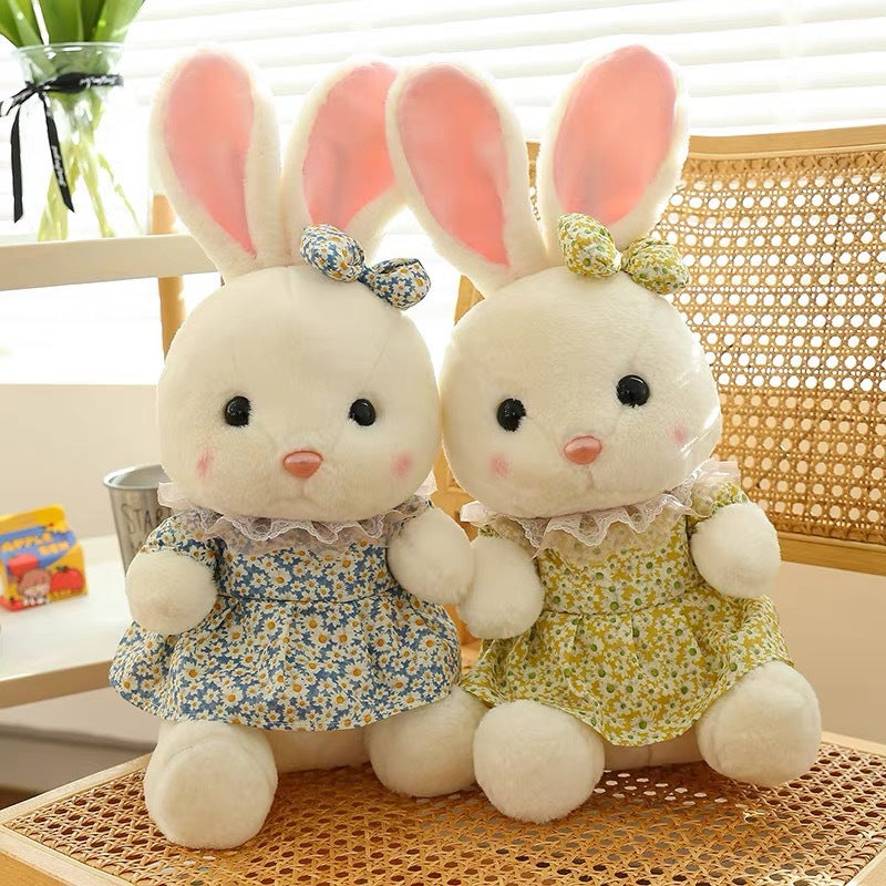Rabbit Plush Throw Pillow