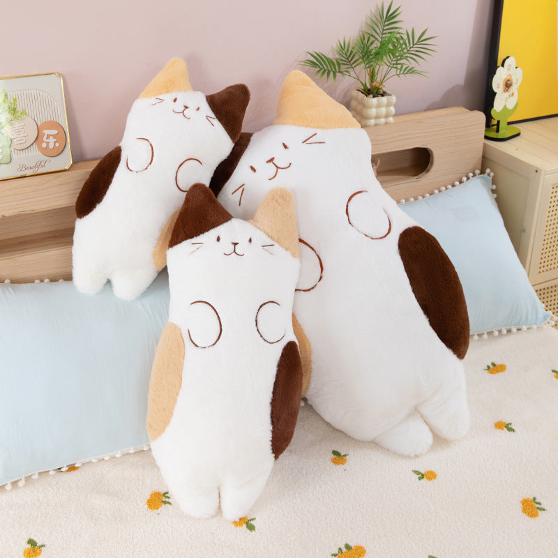 Minimalist Cat Plush Pillow