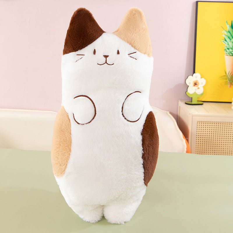 Minimalist Cat Plush Pillow