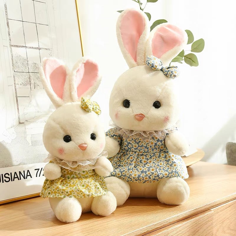 Rabbit Plush Throw Pillow